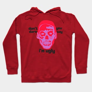 scary typography design Hoodie